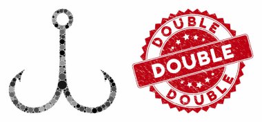 Download Double Fishing Hook Free Vector Eps Cdr Ai Svg Vector Illustration Graphic Art