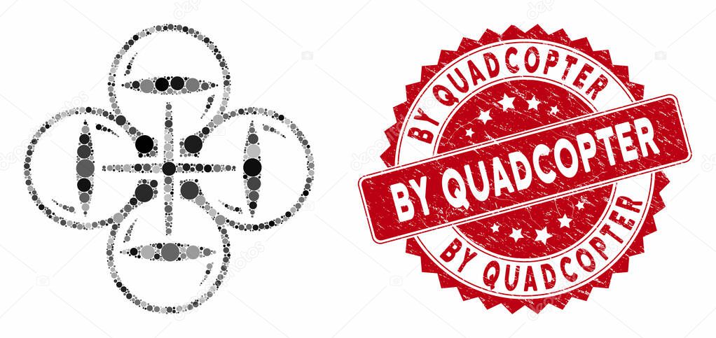 Collage Quadcopter Flight with Textured By Quadcopter Seal