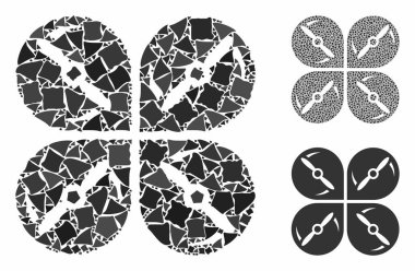 Hava Aracı, Ani Parçaların Dönüşümlü Mozaik Simgesini Vidalıyor