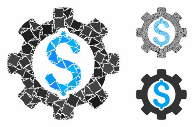 Geliştirme maliyeti Tüberküloz Parçalarının Mozaik Simgesi