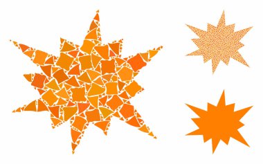 Tremulant Parçalarının Patlama Bileşimi Simgesi