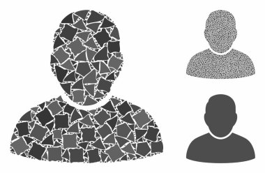 Çarpışan Parçaların Kullanıcı Mozaik Simgesi