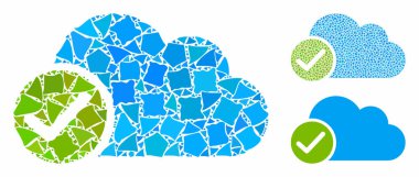 Geçerli Bulut Bileşimi Eşitsiz Parçaların Simgesi