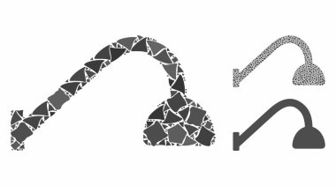 Musluk Karıştırıcı Humpy Parçalarının Mozaik Simgesi