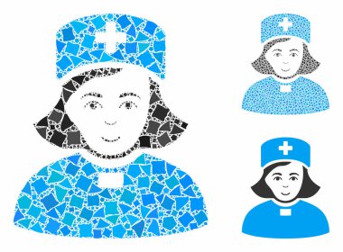 Kilise kadın doktoru Eşitsiz elementlerin Kompozisyon Simgesi