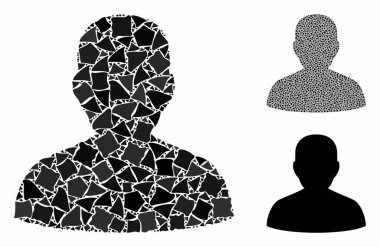 Ani Ögelerin Kullanıcı Mozaik Simgesi