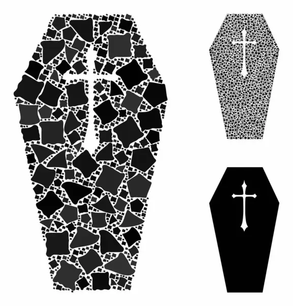 Hristiyan Tabut Bileşimi Tüberküloz Parçaları Simgesi