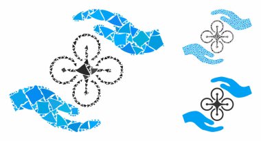 Hava helikopteri, Ragged Pieces 'ın kompozisyon simgesini teslim etti