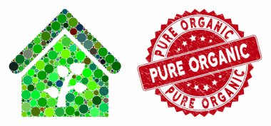 Kolaj Sera Binası Tehlike Saf Organik Mührü