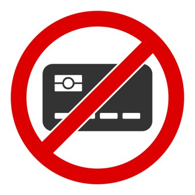 Düz Raster Bankacılık Kart Simgesi Yok