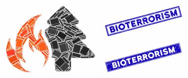 Orman Yangını Mozaiği ve Dikdörtgen Mühürleri Çizildi