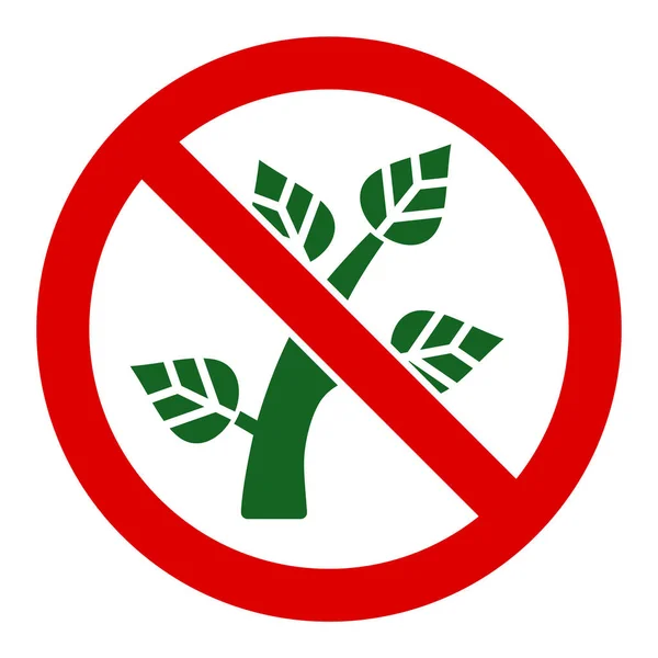 Plochá rastrová ikona bez botaniky — Stock fotografie
