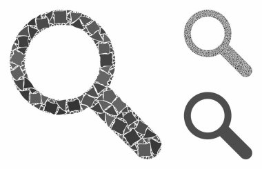 Ragged Parts 'ın Arama Aracı Bileşimi Simgesi