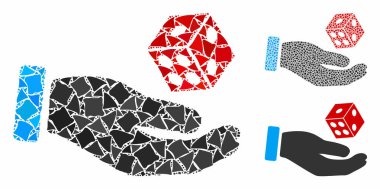 El oyunu zarları Tremulant Elementlerinin Mozaik Simgesi