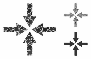 Kaba Ögelerin Okları Bileşimi Simgesini ÇarpıştırName