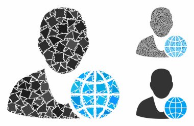 Joggly Parçalarının Genel Yönetici Kompozisyon Simgesi