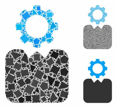 Zorlu Parçaların Bürokrat Kompozisyon Simgesi