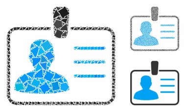 Ani Parçaların Rozet Bileşimi Simgesi