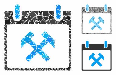 Çekiçler takvim günü Ani Ögelerin Kompozisyon Simgesi