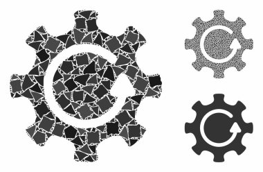 Çarkın dönüş yönü Raggy Parts 'ın Kompozisyon Simgesi