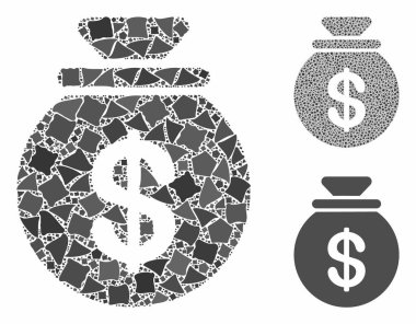 Nakit Hasat Çuvalı Zorlu Parçalar Mozaik Simgesi