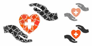 Kardiyoloji, titreşimli nesnelerin kompozisyon simgesini elleriyle sunar