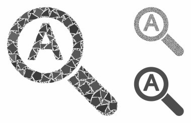 Tüberöz Parçaların Mozaik Simgesini Büyüt