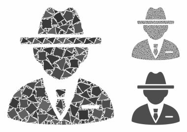 Eşitsiz Parçaların Ajan Bileşimi Simgesi