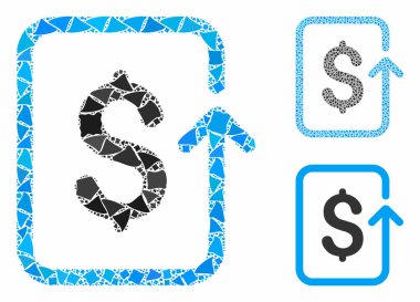 Ters Aktarım Mozaik Eşitsiz Elementlerin Simgesi