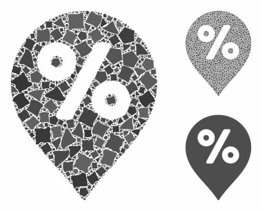 Kaba Elementlerin% 1 haritası bileşimi simgesi