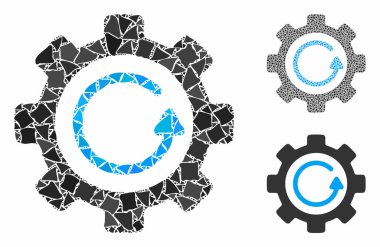 Raggy Elementlerinin Mozaik Simgesi