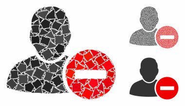 Titrek Parçaların Kullanıcı Mozaik Simgesini Kaldır