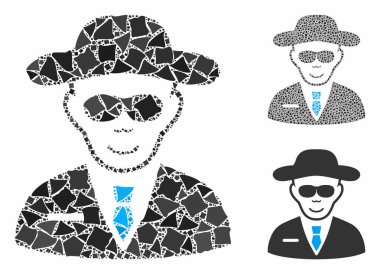 Trembly Parçalarının Casus Mozaik Simgesi