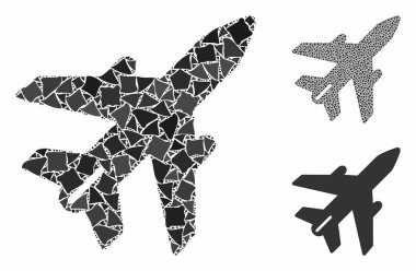 Tüberöz Ögelerin Uçak Mozaik Simgesi