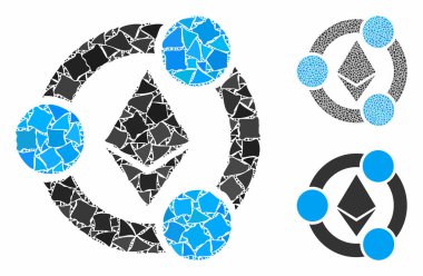 Ethereum işbirliği Eşitsiz Elementlerin Bileşimi Simgesi
