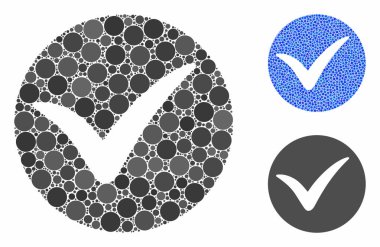 Apply Mosaic Icon of Circles