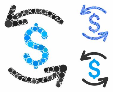 Çember Noktalarının Denge Kompozisyon Simgesini Tazele