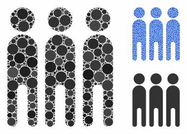 Çember Noktalarının Mozaik Simgesi