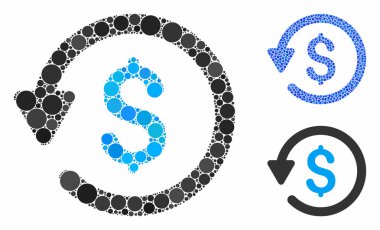 Yuvarlak Noktaların Kompozisyon Simgesini İade Et