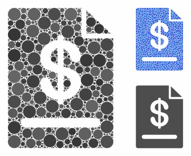 Yuvarlak Noktaların Mozaik Simgesini Oku