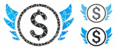 Angel Yatırım Kompozisyon Unequal Elementlerin Simgesi