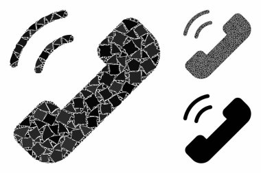 Titrek Parçaların Mozaik Simgesini Çağır