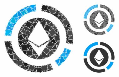 Ethereum diyagramı Pürüzlü Parçaların Kompozisyon Simgesi