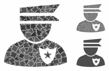 Raggy Parts 'ın Polis Kompozisyon Simgesi