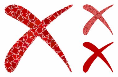 Çarpışan Parçaların Mozaik Simgesini Reddet