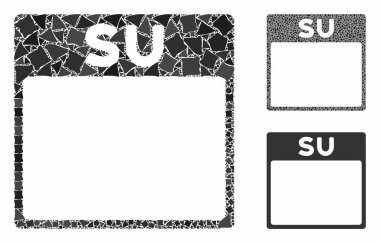 Pazar takvim sayfası Tüberöz Ögelerinin Bileşimi