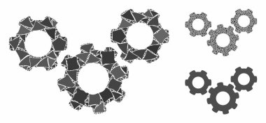 Sistem Dişlileri Titrek Elementlerin Bileşimi Simgesi