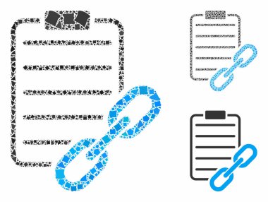 Blockchain sözleşmesi Ragged Pieces 'ın Beste Simgesi