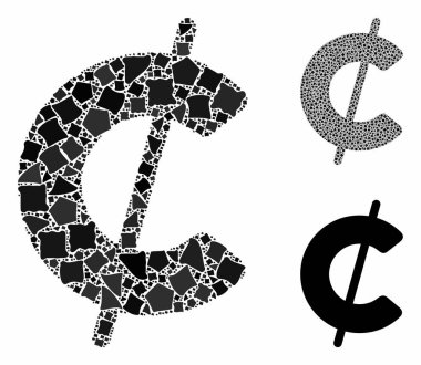 Düzensiz Parçaların Cent Bileşimi Simgesi