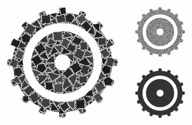 Çarklı Tekerlek Düzenli elementlerin Simgesi